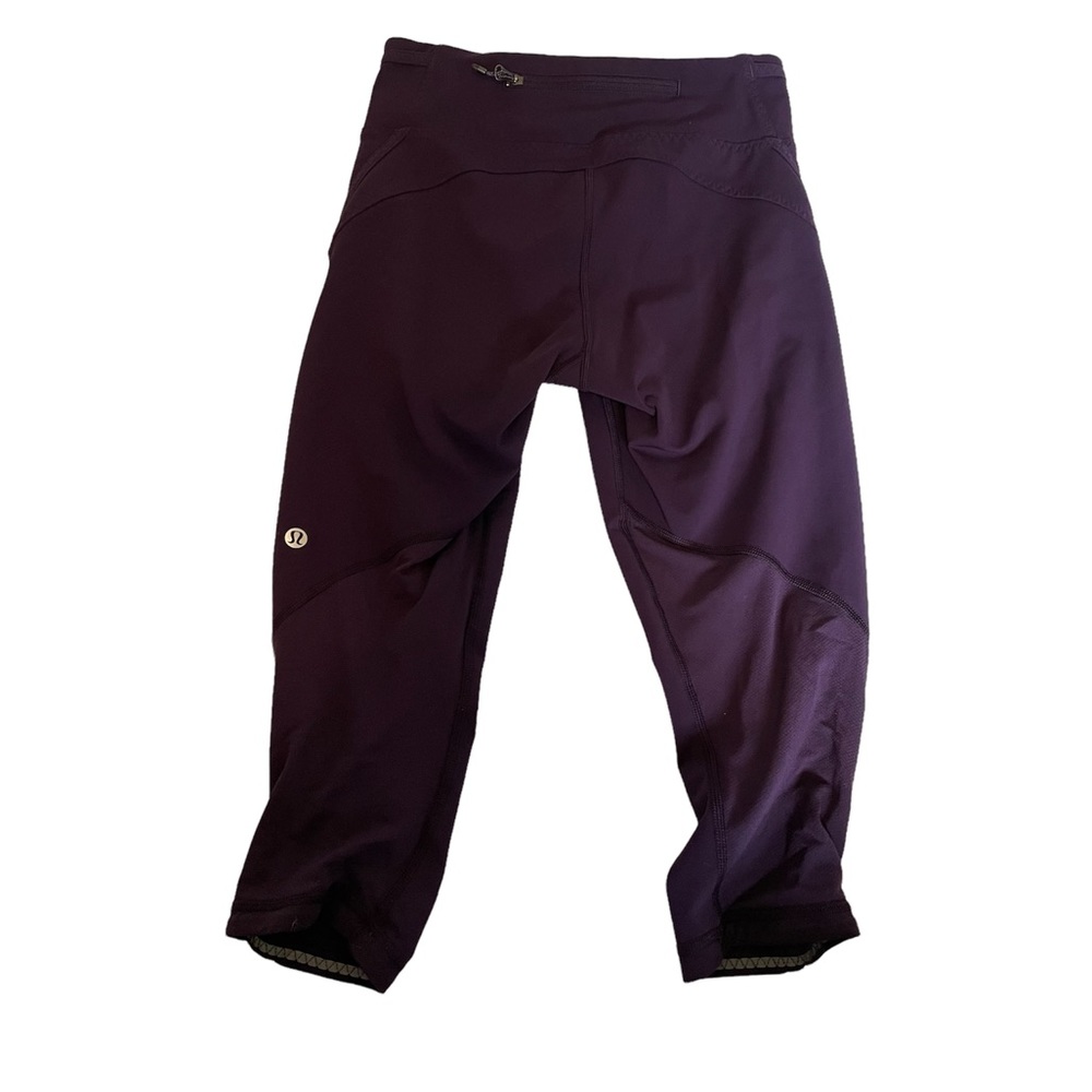 Lululemon Purple Capri Leggings